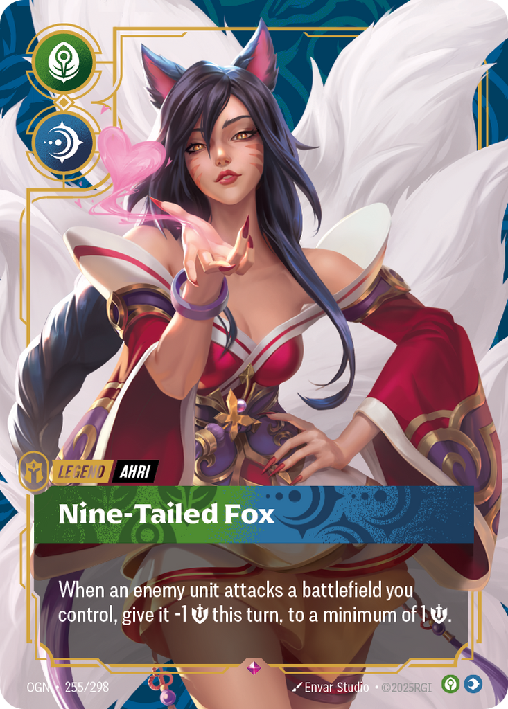 nine tailed fox yugioh card Ahri Variant:Salamence 5-pack Special Summon this card FULL ART Teammates ULTRA