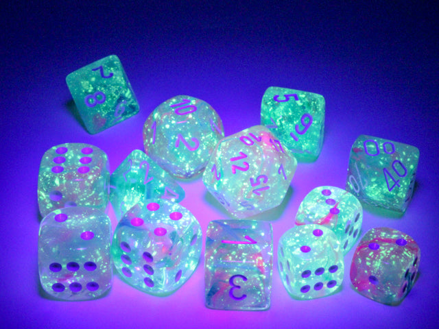 36 12mm Sky Wisteria/White Nebula D6 Dice Set - CHX27945