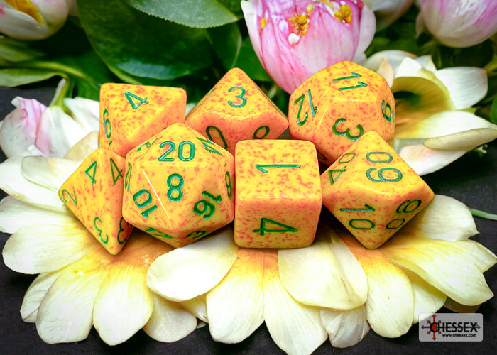 Chessex - Speckled Lotus Polyhedral 7-Dice Set (CHX25312)