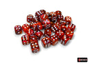 Chessex 12mm d6 Dice Set: Festive - Symphony w/White - CHX 27943 (36)