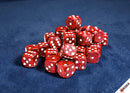 Chessex 12mm d6 Dice Set: Speckled - Lava Stone - CHX 25974 (36)