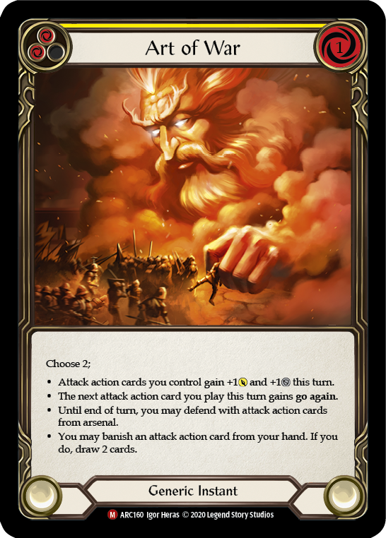 Art of War [U-ARC160] (Arcane Rising Unlimited) Unlimited Normal