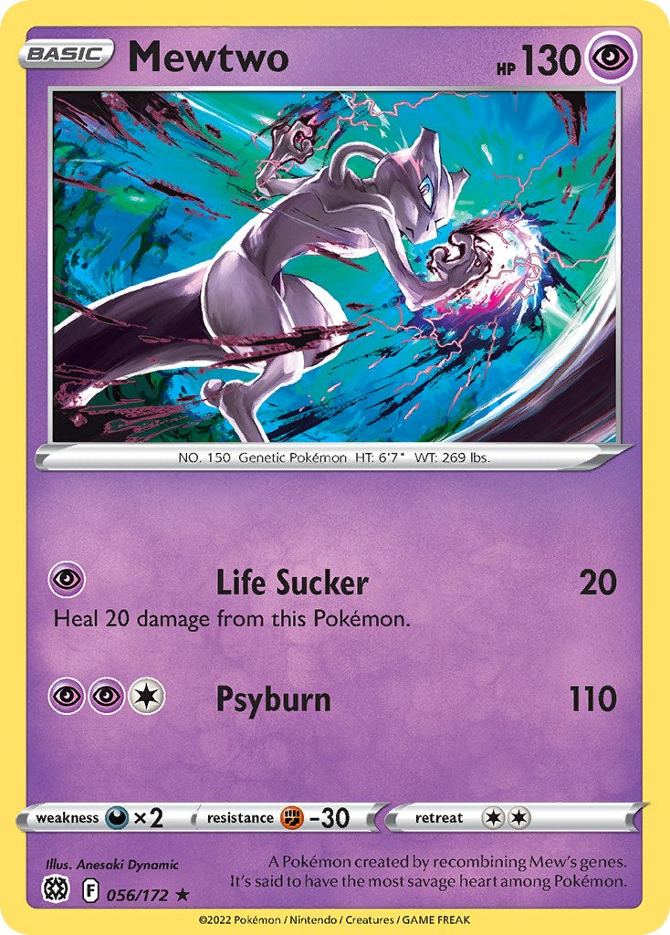 Mewtwo (056/172) (Cosmos Holo) [Sword & Shield: Brilliant Stars Promos]
