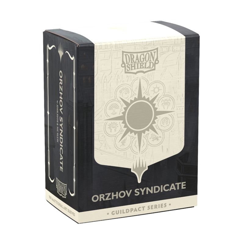 Dragon Shield: Standard 100ct Dual Matte Art Sleeves - Orzhov Syndicate