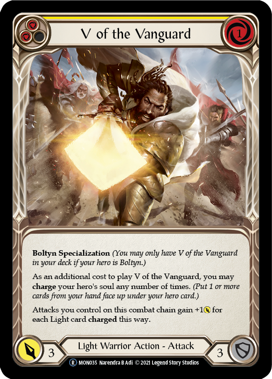 V of the Vanguard [U-MON035] (Monarch Unlimited) Unlimited Normal