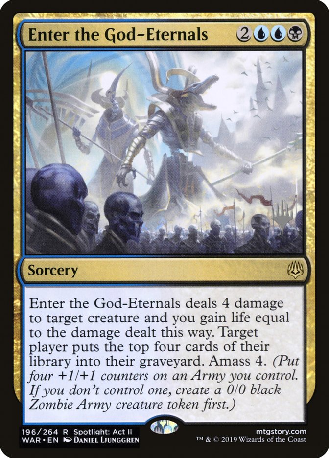Enter the God-Eternals (Promo Pack) [War of the Spark Promo Pack]