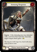 Ironsong Response (Yellow) [WTR133-C] (Welcome to Rathe) Alpha Print Rainbow Foil