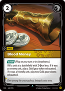 front of card Blood Money [Spiritforged] 162/221