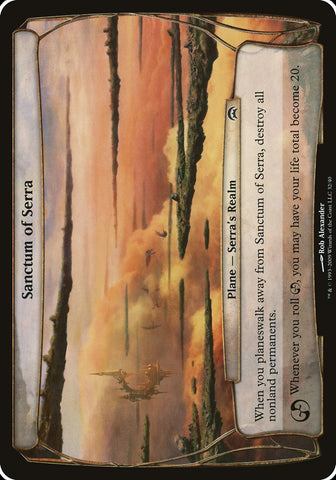 (Oversized Plane) Sanctum of Serra [Planechase]