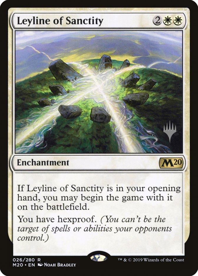 Leyline of Sanctity (Promo Pack) [Core Set 2020 Promo Pack]