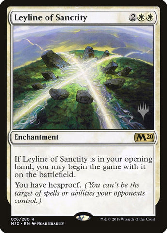 Leyline of Sanctity (Promo Pack) [Core Set 2020 Promo Pack]