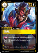 front of card Sett, Kingpin (Showcase) [Origins]