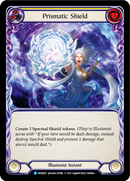 Prismatic Shield (Yellow) [MON093-RF] (Monarch) 1st Edition Rainbow Foil