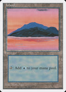 Island (Signature on Bottom Left) (4th Ed 1996 Dated) [Introductory Two-Player Set]