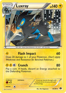 Luxray (46/99) (Cracked Ice Holo) (Blister Exclusive) (Black & White: Next Destinies) [Theme Deck Exclusive]