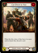 Cut Down to Size (Red) [OUT201] (Outsiders) Rainbow Foil
