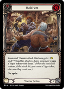 Hold 'em (Red) [HVY130] (Heavy Hitters) Rainbow Foil