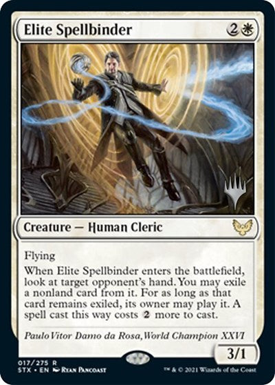 Elite Spellbinder (Promo Pack) [Strixhaven: School of Mages Promo Pack]