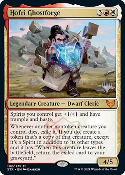 Hofri Ghostforge (Promo Pack) [Strixhaven: School of Mages Promo Pack]