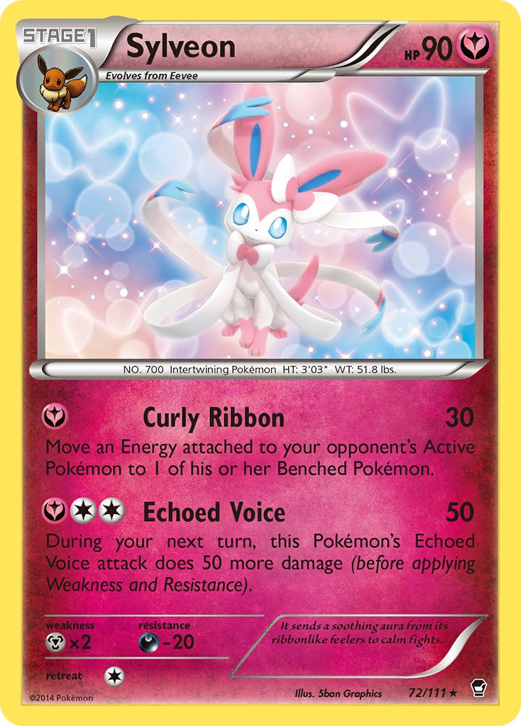 Sylveon (72/111) (XY: Furious Fists) [Theme Deck Exclusive]
