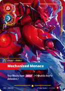 front of card Rumble, Mechanized Menace (Overnumbered) [Spiritforged] 240/221