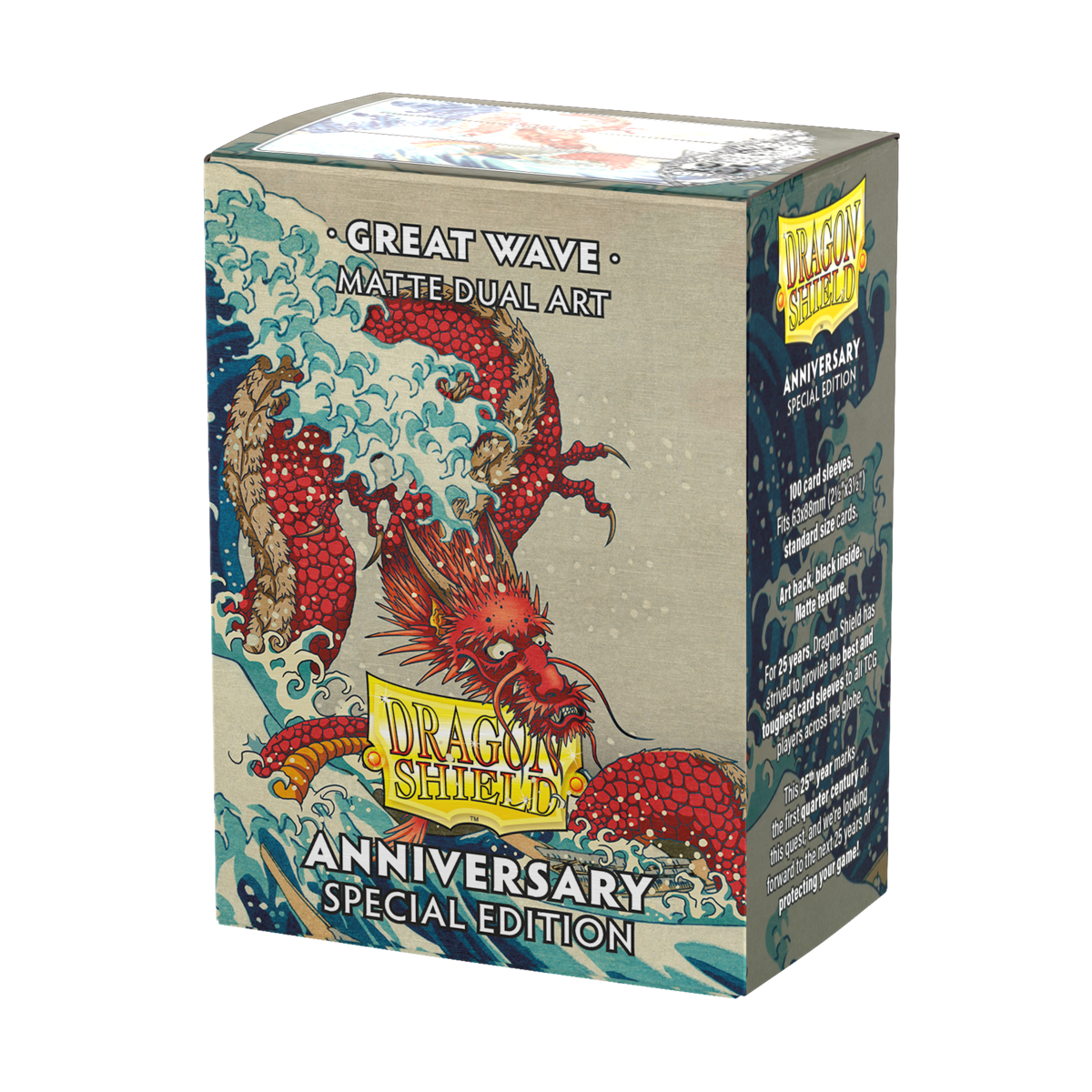 Dragon Shield: Standard 100ct Art Sleeves - Great Wave