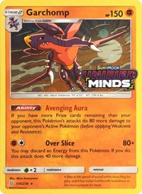 Garchomp (114/236) (Cosmos Holo) (Sun & Moon: Unified Minds) [Theme Deck Exclusive]