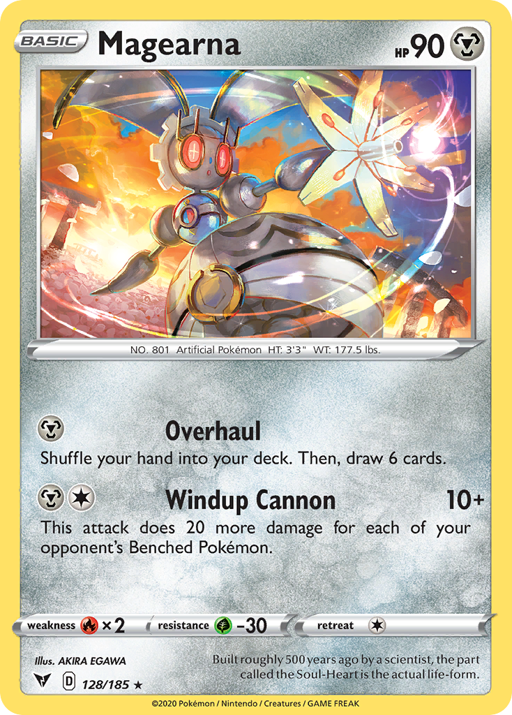Magearna (128/185) (Sword & Shield: Vivid Voltage) [Theme Deck Exclusive]