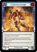 Cindering Foresight (Blue) [CRU167] (Crucible of War) 1st Edition Rainbow Foil