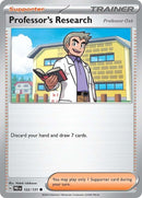 Professor's Research (122/131) Professor Oak [Scarlet & Violet: Prismatic Evolutions]