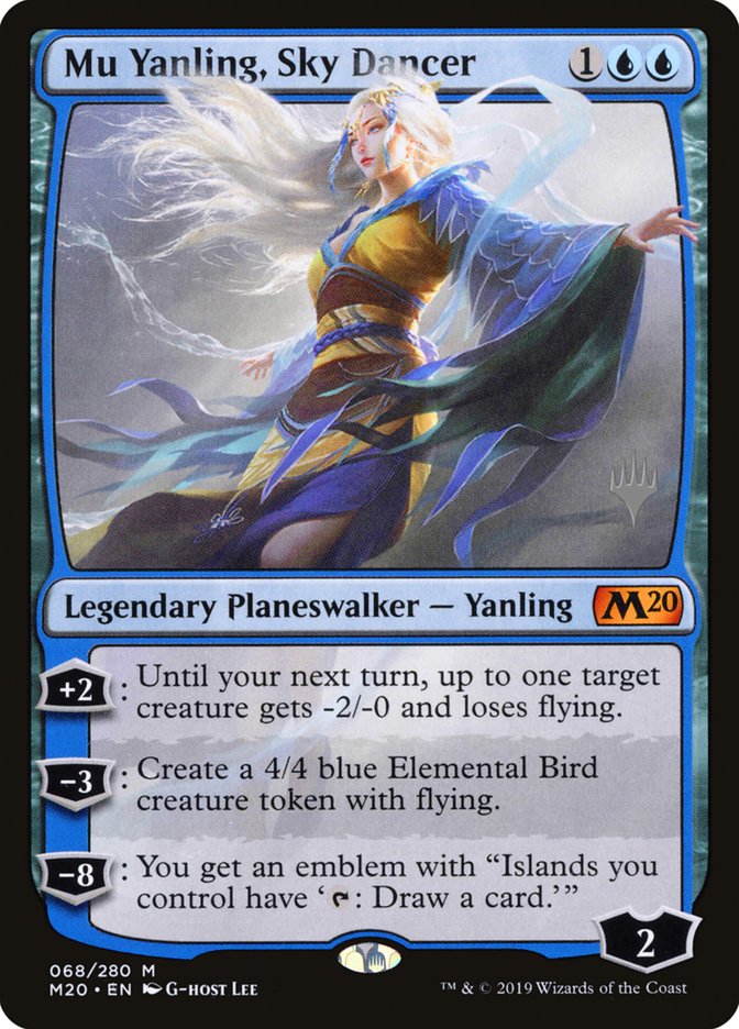Mu Yanling, Sky Dancer (Promo Pack) [Core Set 2020 Promo Pack]