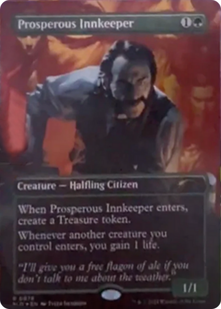 Prosperous Innkeeper (0878) (Rainbow Foil) [Secret Lair Drop Series]