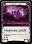 Mauvrion Skies (Blue) [CRU147] (Crucible of War) 1st Edition Normal