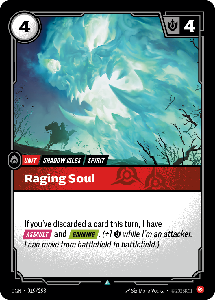 front of card Raging Soul [Origins]