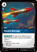 front of card Rocket Barrage [Spiritforged] 077/221