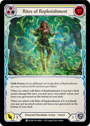 Rites of Replenishment (Yellow) [ELE080] (Tales of Aria) 1st Edition Rainbow Foil