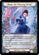 Benji, the Piercing Wind [U-CRU047] (Crucible of War Unlimited) Unlimited Normal
