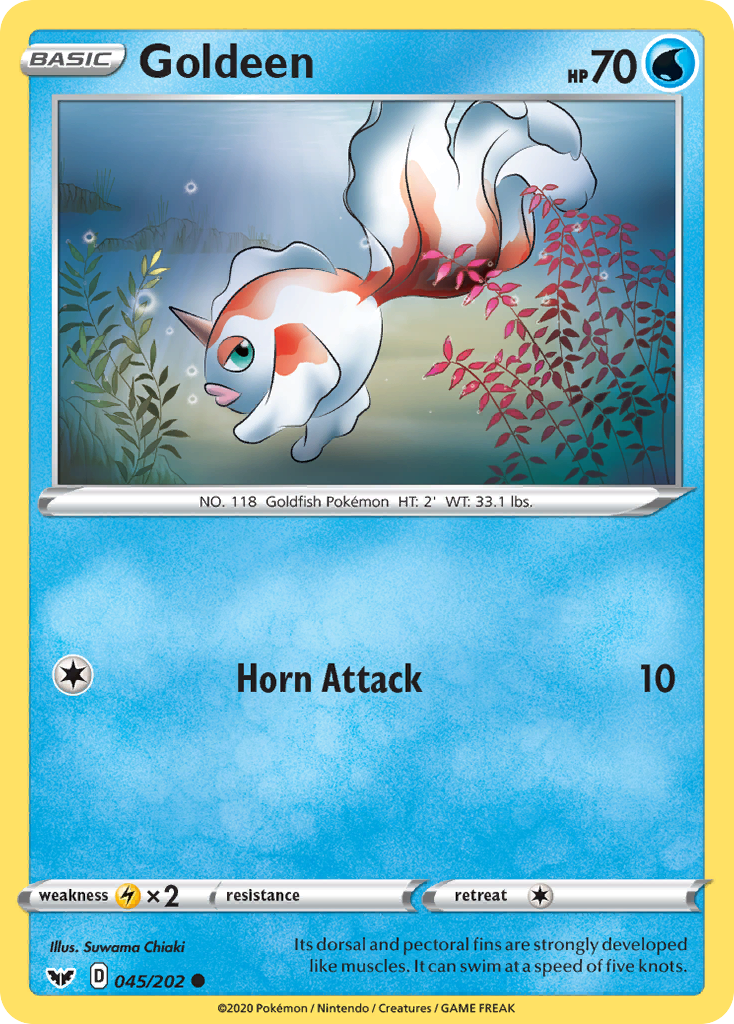 Goldeen (045/202) [Sword & Shield: Base Set]