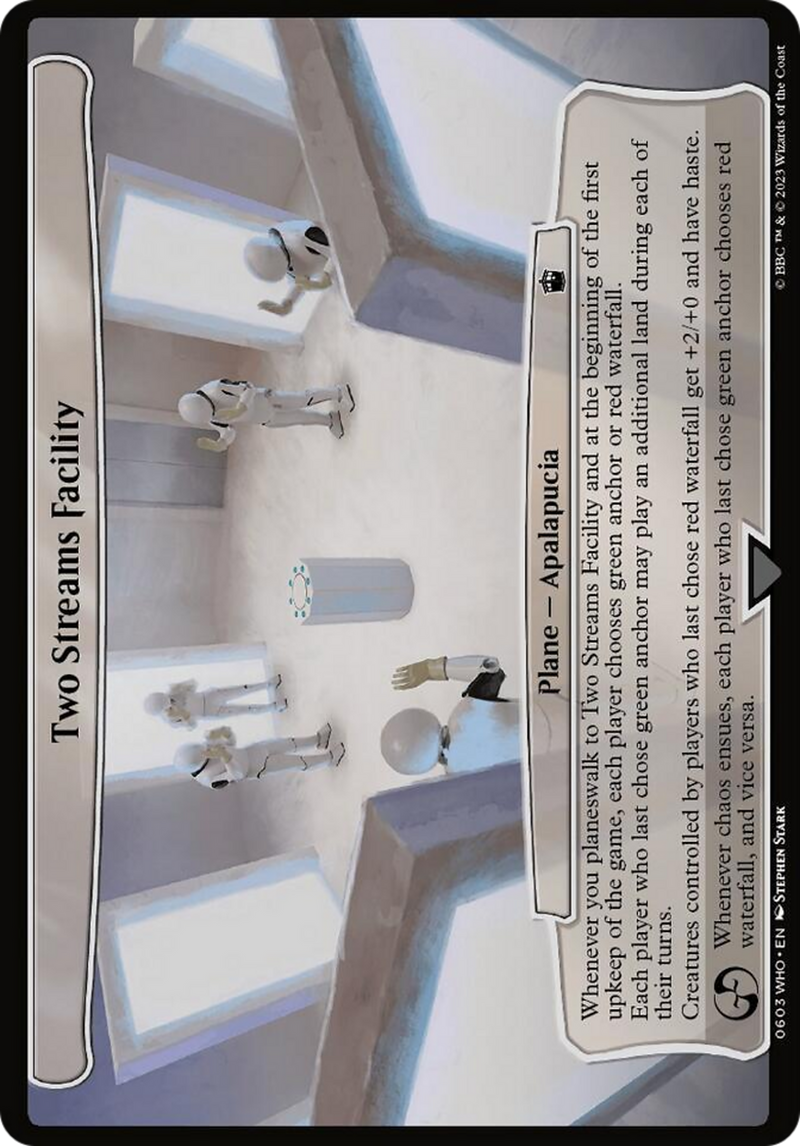 (Oversized Plane) Two Streams Facility [Doctor Who Planes]