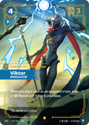 front of card Viktor, Innovator (Overnumbered) [Vendetta] 176/166