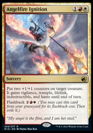 Angelfire Ignition (Promo Pack) [Innistrad: Midnight Hunt Promo Pack]