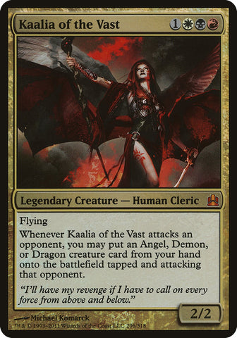 (Oversized) Kaalia of the Vast [Commander 2011 Oversized]