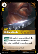 front of card Hidden Blade [Origins]