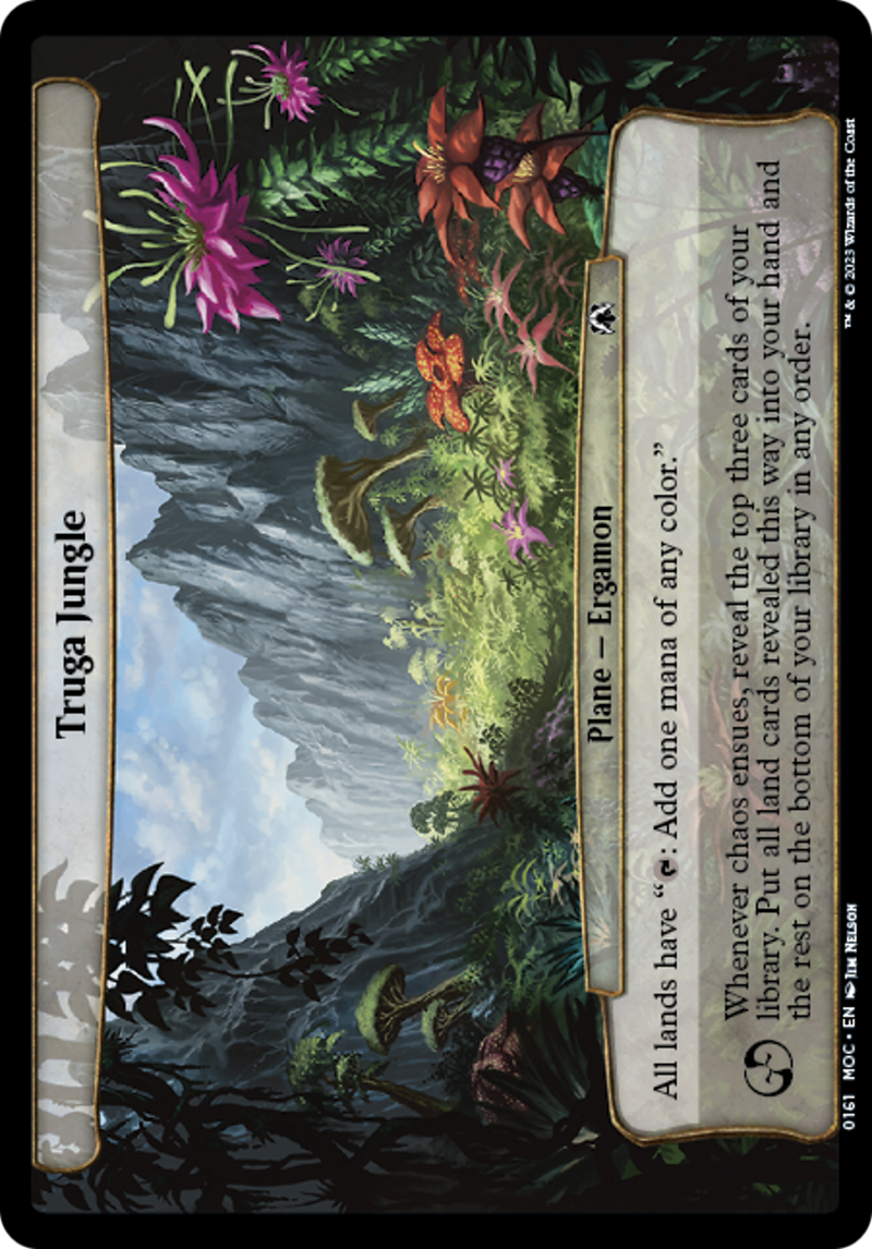 (Oversized Plane) Truga Jungle [March of the Machine Commander Planes]