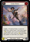 Crane Dance (Red) [CRU057] (Crucible of War) 1st Edition Rainbow Foil