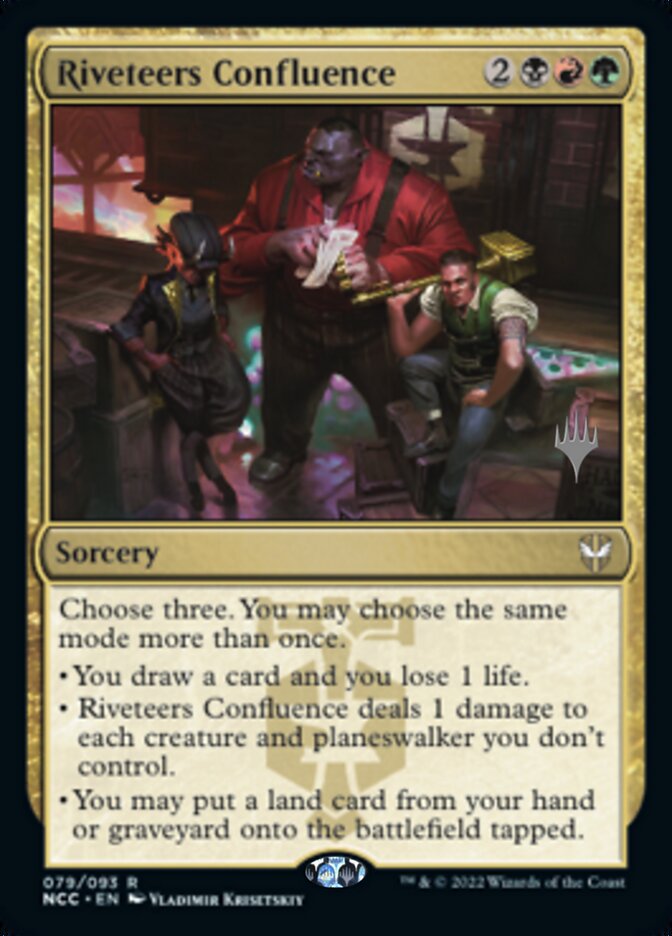 Riveteers Confluence (Promo Pack) [Streets of New Capenna Commander Promo Pack]