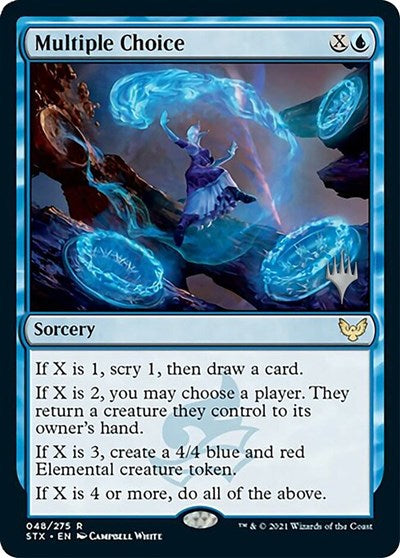 Multiple Choice (Promo Pack) [Strixhaven: School of Mages Promo Pack]