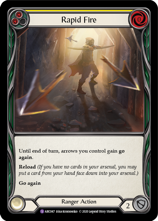 Rapid Fire [U-ARC047] (Arcane Rising Unlimited) Unlimited Normal