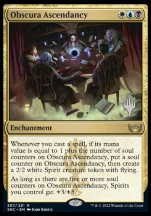 Obscura Ascendancy (Promo Pack) [Streets of New Capenna Promo Pack]