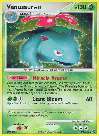 Venusaur (20/132) (Diamond & Pearl: Secret Wonders) [Theme Deck Exclusive]
